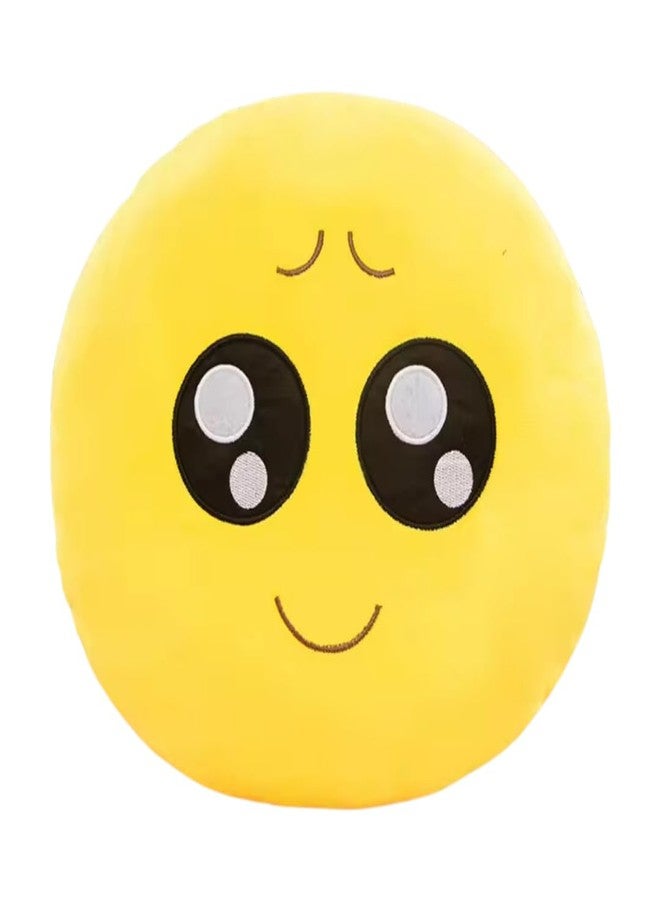 TechMax Solution لعبة وسادة قطيفة لطيفة من TechMax Solution، بتصميم وجه مبتسم. - Image 1